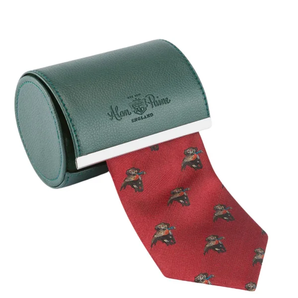 Ripon Silk Tie – Retriever Design Red v:6135990 Ripon Silk Tie – Retriever Design Red v:6135990