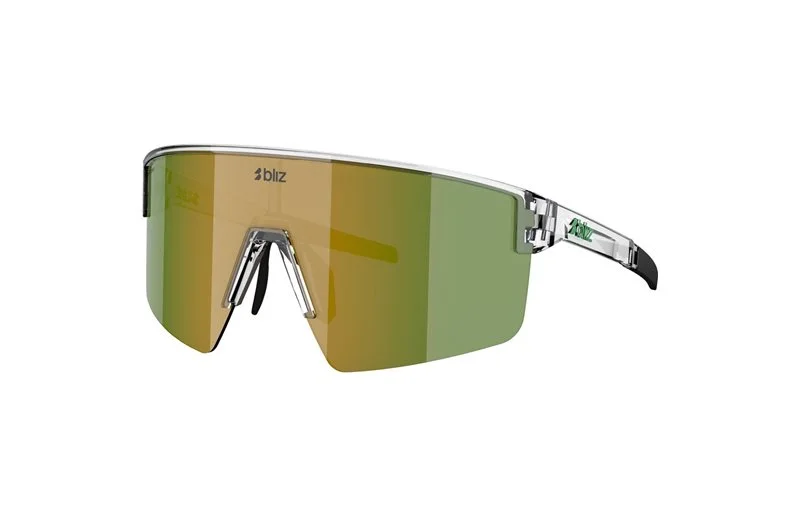 Sykkelbriller Bliz P004S Transparent White-Green v:7310734