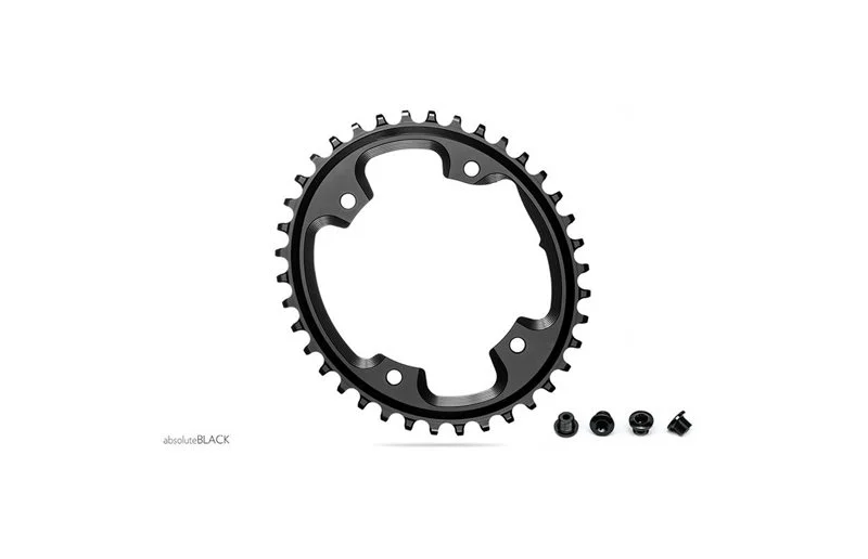 Absoluteblack Drev ¥110 Mm Bcd (Shimano Asymmetric) 1X10/11/12-girs Oval Nw Alu Onesize v:3868925