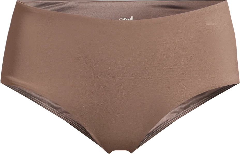 Casall Women's High Waist Bikini Hipster Warm Khaki v:4858776