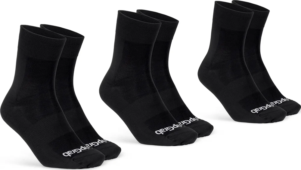 Gripgrab Lightweight SL Summer Socks 3-Pack Black v:9029386