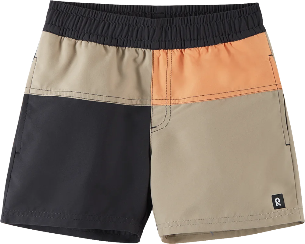 Reima Kids' Palmu Sunproof Beach Shorts Soft Black v:1795897