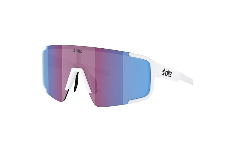 Sykkelbriller Bliz P003 Matte White-Rose/Violet Mirror Blue v:2672939
