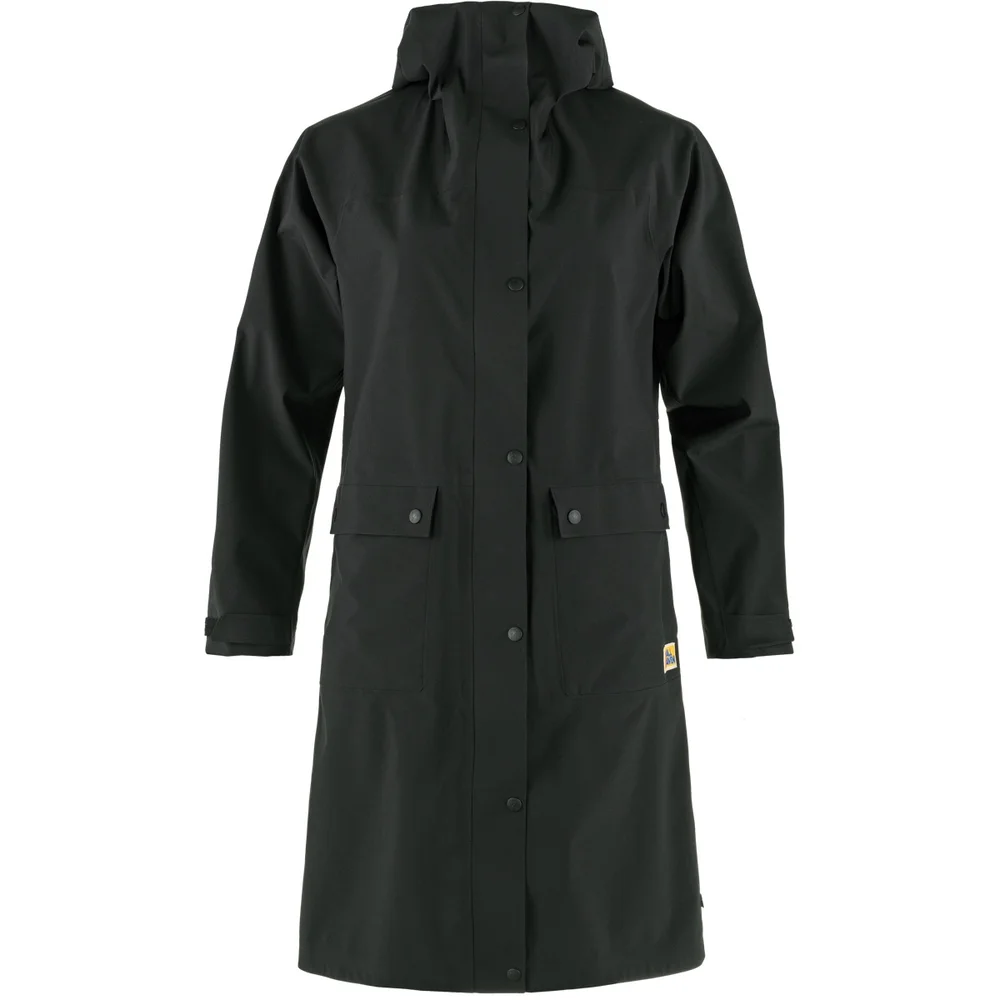 Fjällräven Women's Vardag Rain Parka Black v:5104348