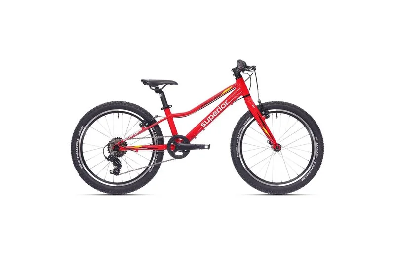 Barnesykkel Superior RACER 20 Gloss Red v:8936411 Barnesykkel Superior RACER 20 Gloss Red v:8936411