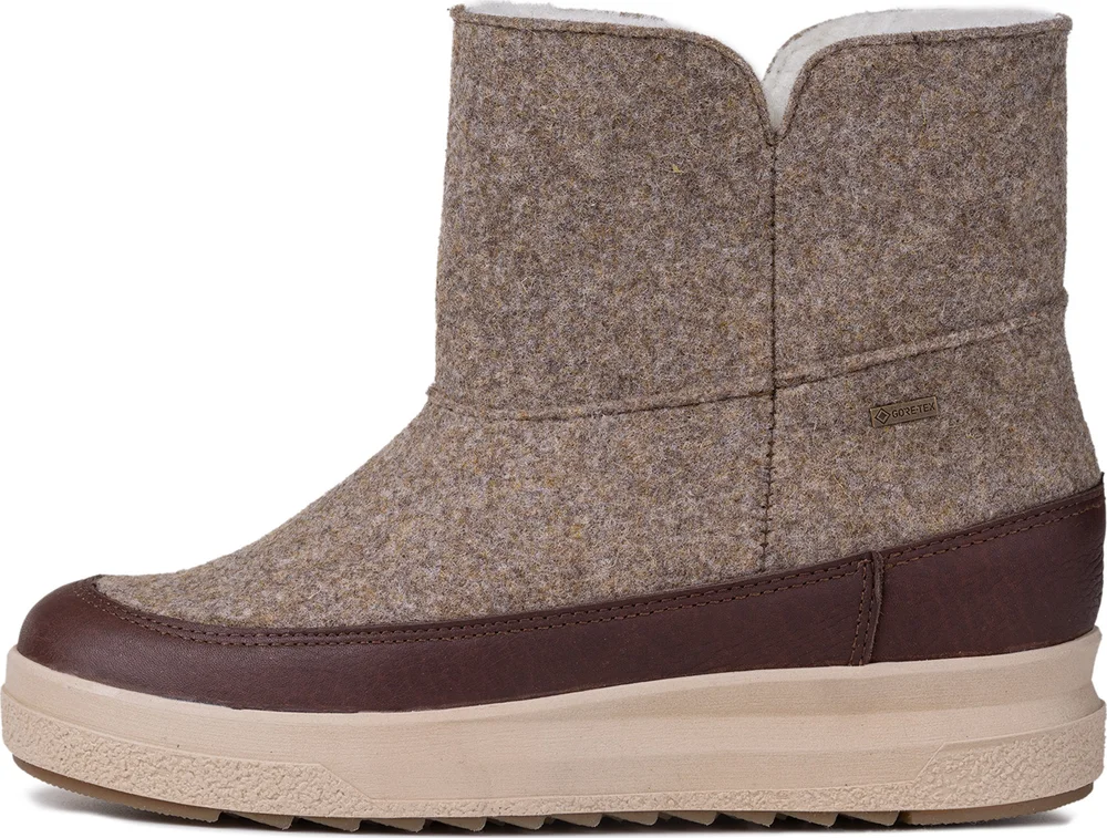 Pomar Women’s Niva GORE-TEX Ankle Boot Sand Felt/vivian Brown/fur v:3362000 Pomar Women’s Niva GORE-TEX Ankle Boot Sand Felt/vivian Brown/fur v:3362000