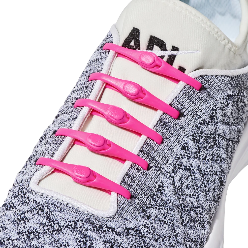 Hickies No Tie Laces 2.0 Neon Pink v:4504466 Hickies No Tie Laces 2.0 Neon Pink v:4504466