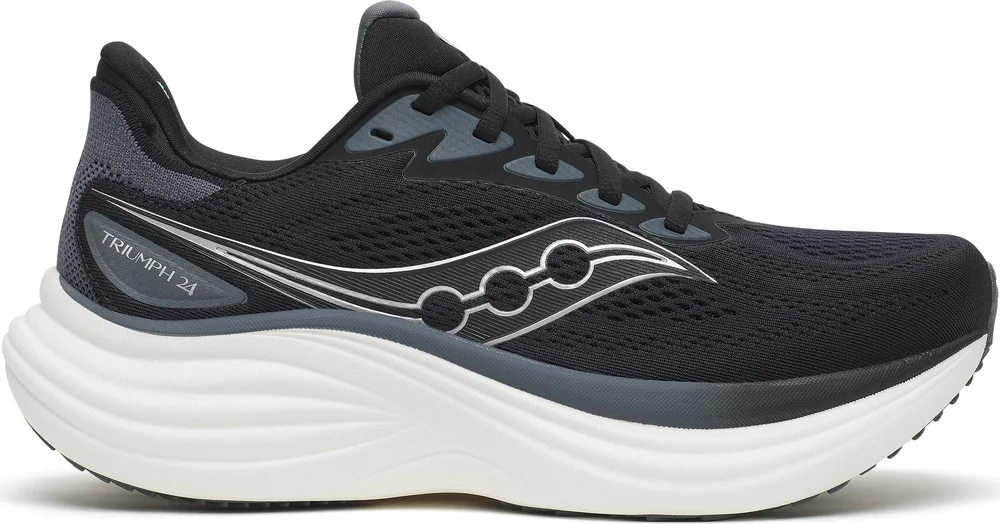 Saucony Women's Triumph 24 Black/silver v:2157197