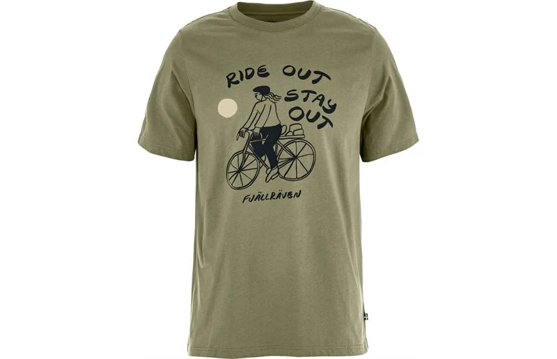 Sykkeltrøye Fjällräven Hoja Iväg T-shirt M Green v:6101223
