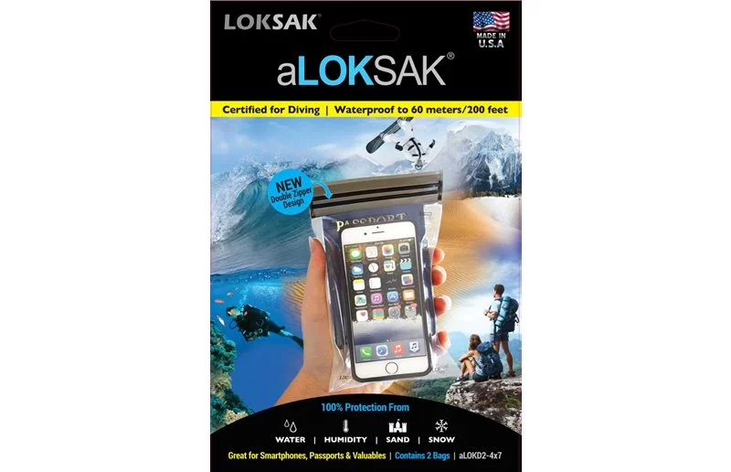 Aloksak Mobilveske Smartphone XL Vanntett Etui v:9957837 Aloksak Mobilveske Smartphone XL Vanntett Etui v:9957837