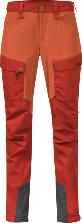 Bergans Women's Nordmarka Favor Outdoor Pants Dark Brick/Brick v:5223030
