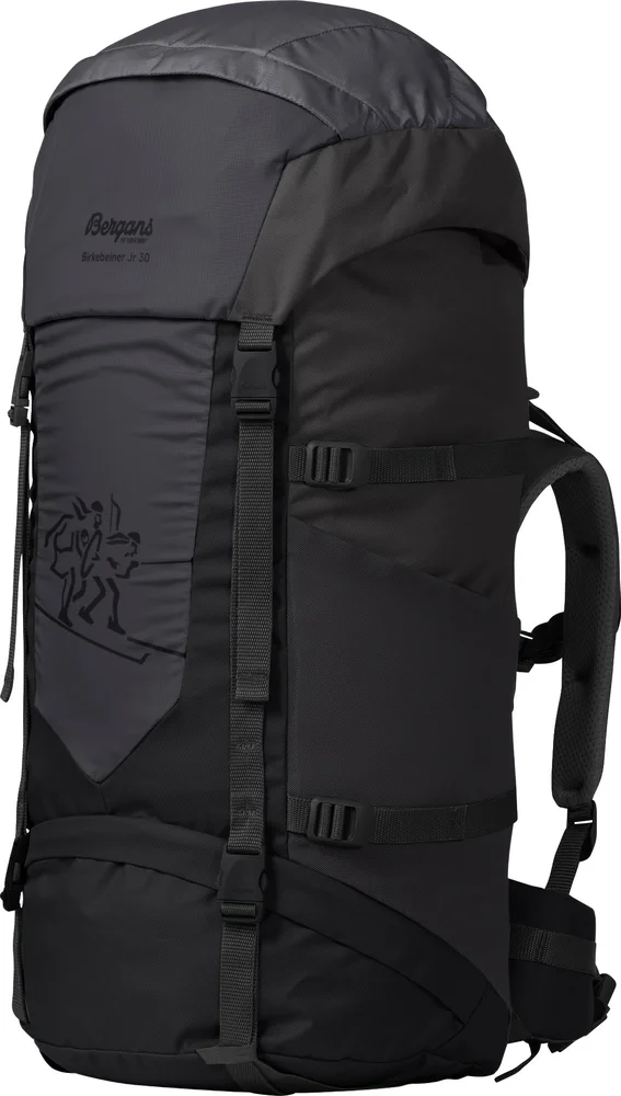 Bergans Birkebeiner Jr 30 Black/dark Shadow Grey v:6388473