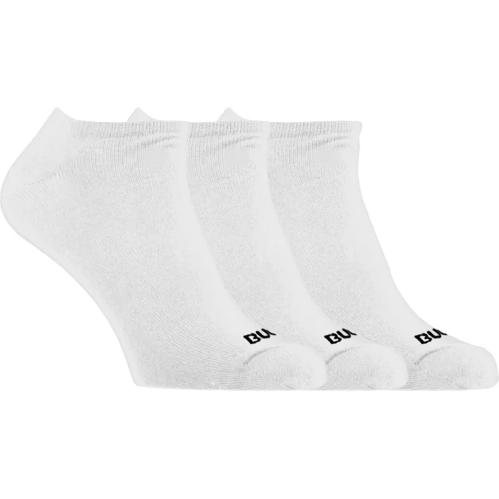 Bula Men’s 3pk No Show Socks White v:2201720