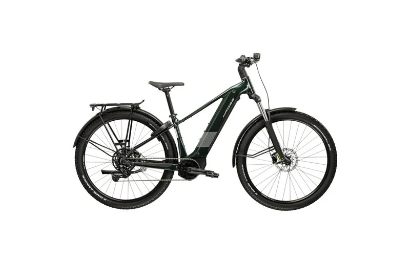 Elsykkel hybrid Kross Influx Suv 2.0 M 600 Green/Silver v:8094523