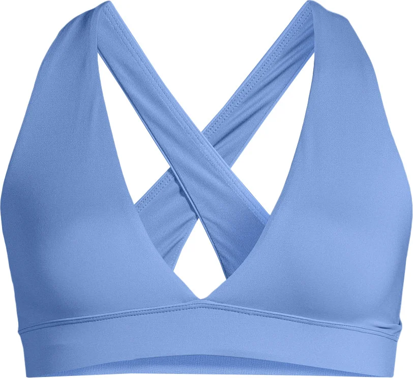 Casall Women's V-Neck Crossback Bikini Top Riviera Blue v:6714333