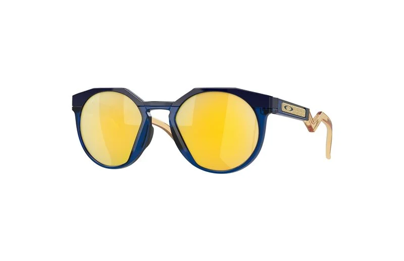 Solbriller Oakley x Kylian Mbappé HSTN Navy/Transparent Blue/Prizm 24K Polarized v:3499323