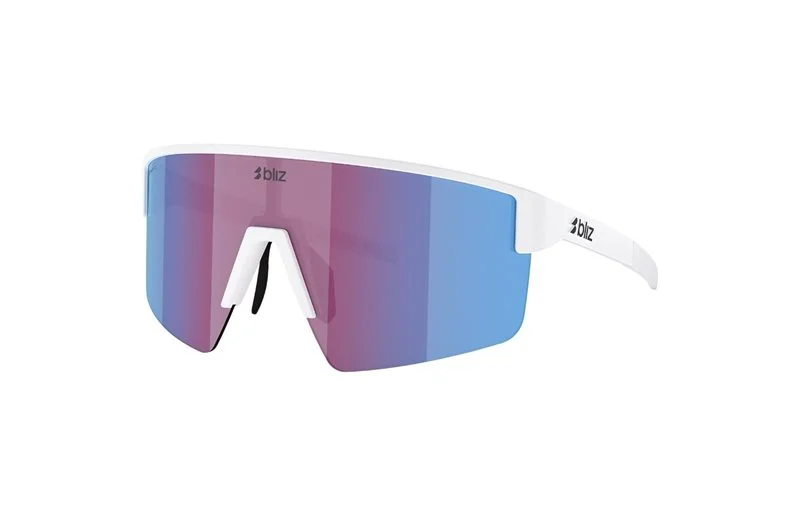 Sykkelbriller Bliz P004 Matte White-Rose/Violet Mirror Blue v:6551251