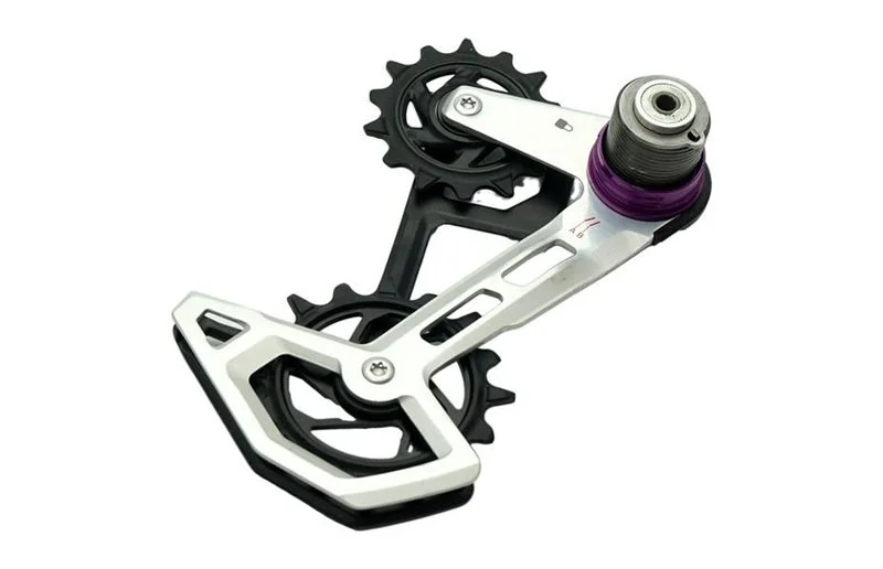 SRAM Gear Arm Cage Kit Rear Derailleur Assembly Kit XX T-Type Eagle AXS (Full Replacement Cage Assembly inc. ytre og indre cage, demper og remskiver) v:1346446
