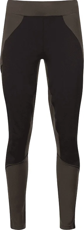 Bergans Women's Fløyen Winter Tights Dark Green Mud/Black v:9867710