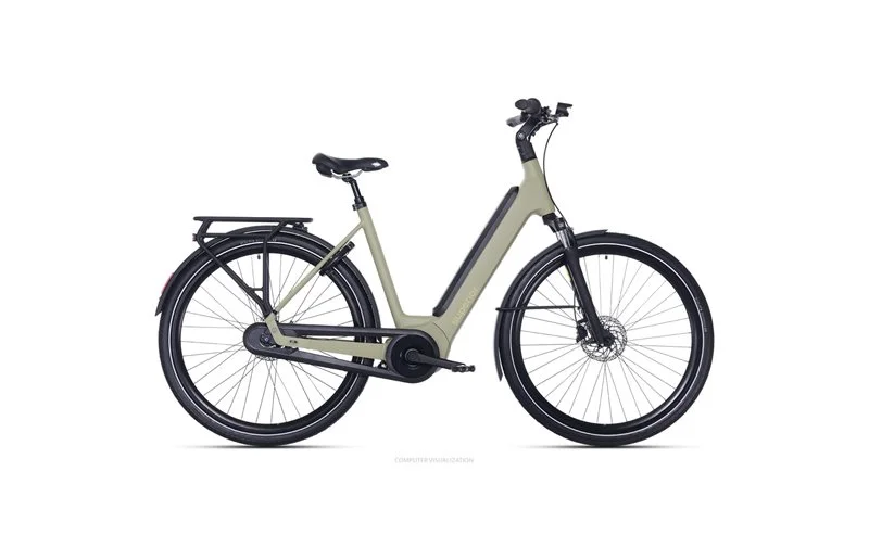 Elsykkel hybrid Superior eWAY 6.2 Matte Sand v:9023829