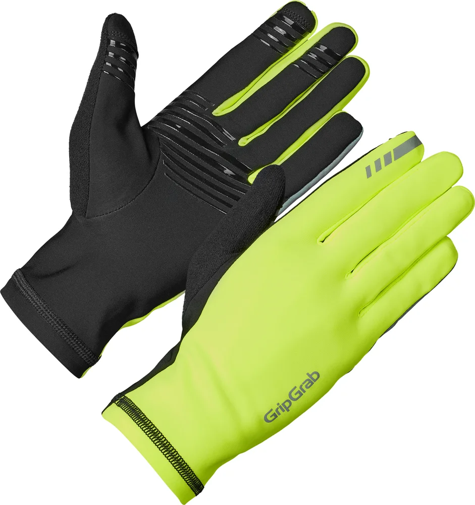 Gripgrab Insulator 2 Hi-Vis Spring-Autumn Gloves Yellow Hi-Vis v:8869686 Gripgrab Insulator 2 Hi-Vis Spring-Autumn Gloves Yellow Hi-Vis v:8869686