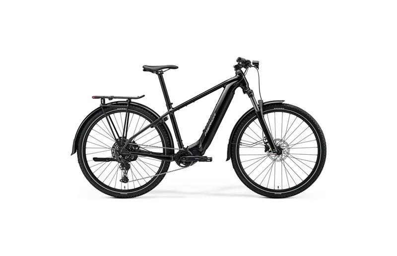 Elsykkel hybrid Merida eBig.Nine 400 EQ Metallic Black/Gunmetal Grey v:5881101