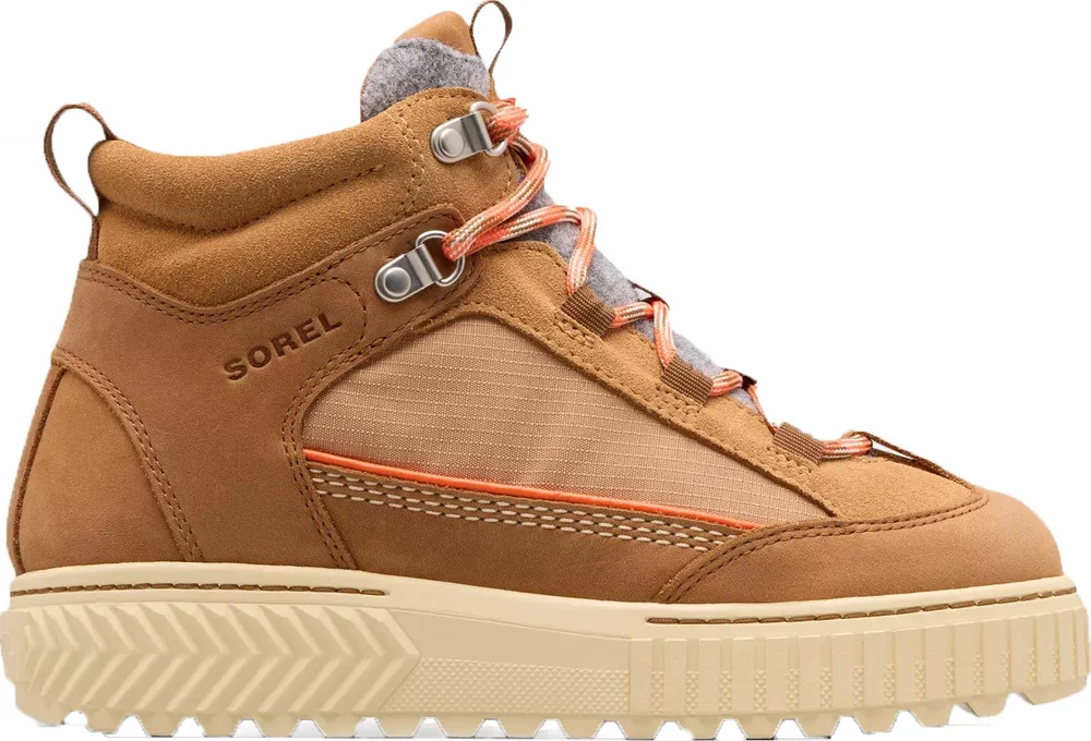 Sorel Women's Ona Ave™ Peak Boot Waterproof Velvet Tan, Honey White v:4388069