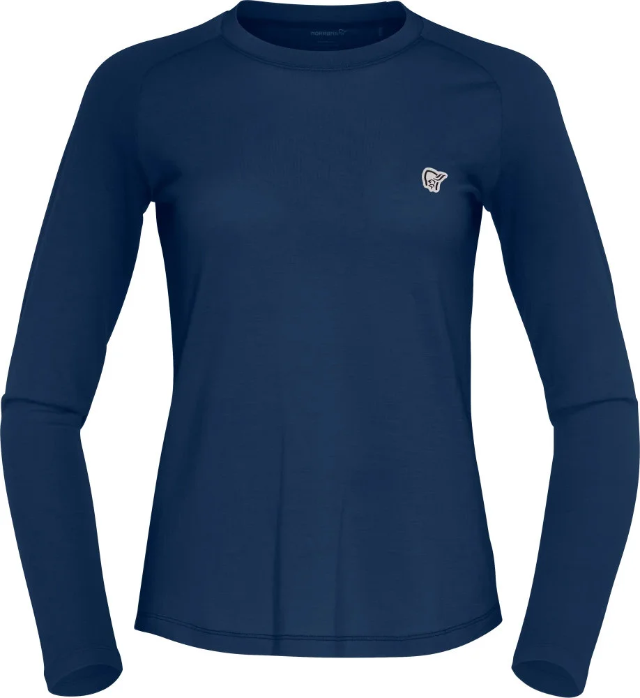 Norrøna Women's Femund PureUll Long Sleeve Indigo Night v:1570117