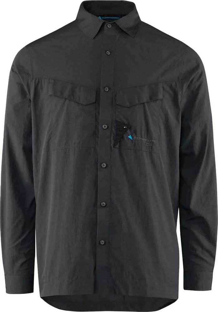 Klättermusen Men's Syn Long Sleeve Shirt Raven v:1596987