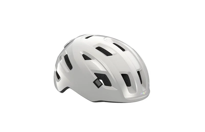 MET Sykkelhjelm E-Mob Mips White/Glossy v:2702143