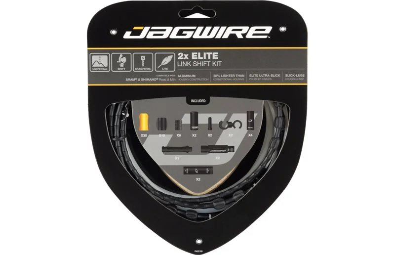 Girkabelsett Jagwire 2x Elite Link Road/MTB STS-EL v:7930750 Girkabelsett Jagwire 2x Elite Link Road/MTB STS-EL v:7930750