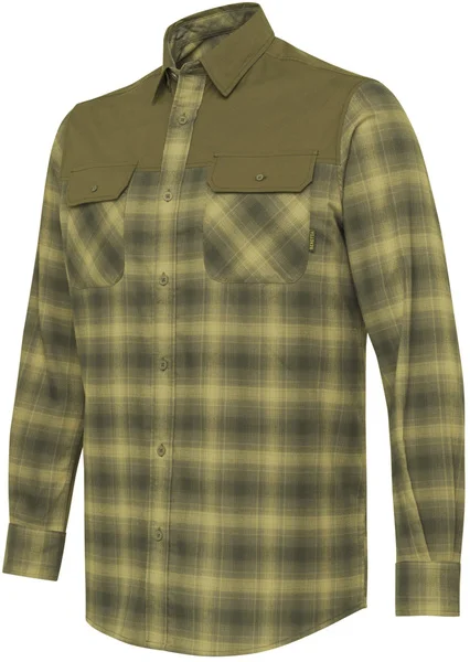 M’s Outpost Shirt Moss Check v:4380980 M’s Outpost Shirt Moss Check v:4380980
