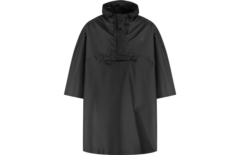 Sykkeljakke Rogelli Commuter Core Rain Poncho Unisex Black v:8748678