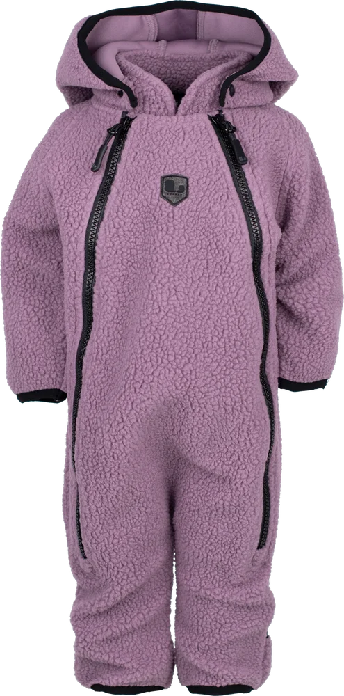 Lindberg Babys’ Ramund Pile Overall Lavender v:5803131