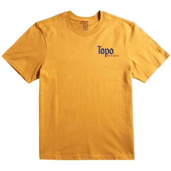 Peak Tee S/S M Goldenrod v:6040567 Peak Tee S/S M Goldenrod v:6040567