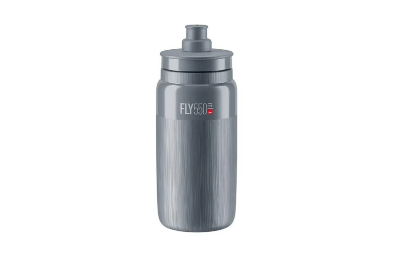 Sykkelflaske Elite FLY TEX Grey 550ml Grå/553 v:3740631