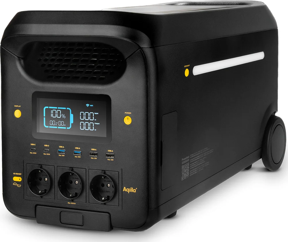 Aqiila Powerbird S3000v2 Black v:5331438