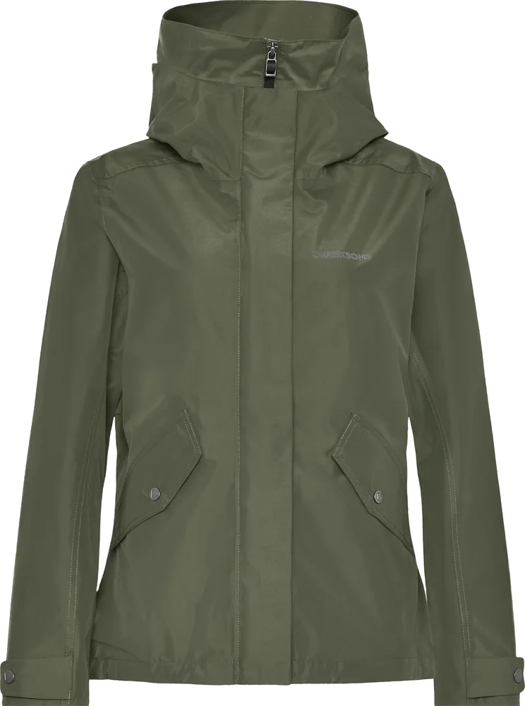 Didriksons Women's Silja Jacket Deep Green v:5247727