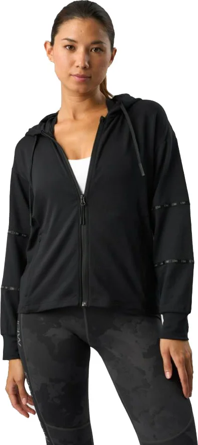 ICANIWILL Women's Ultimate Training Zipper Hoodie Black v:6891867