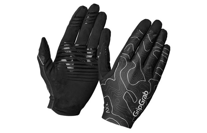 Sykkelhansker GripGrab Rebel Full Finger Summer Gloves Black v:2270599
