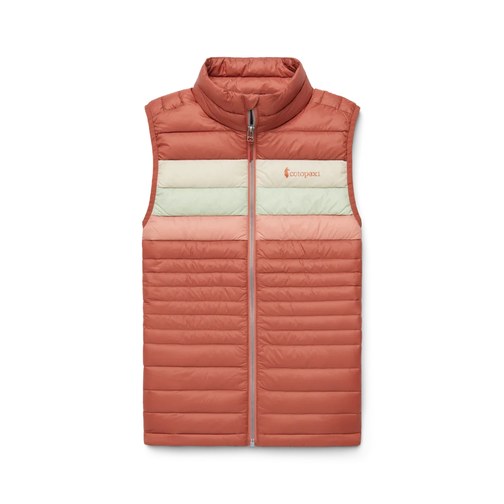 Cotopaxi Women’s Fuego Down Vest Faded Brick Stripes v:8773951 Cotopaxi Women’s Fuego Down Vest Faded Brick Stripes v:8773951