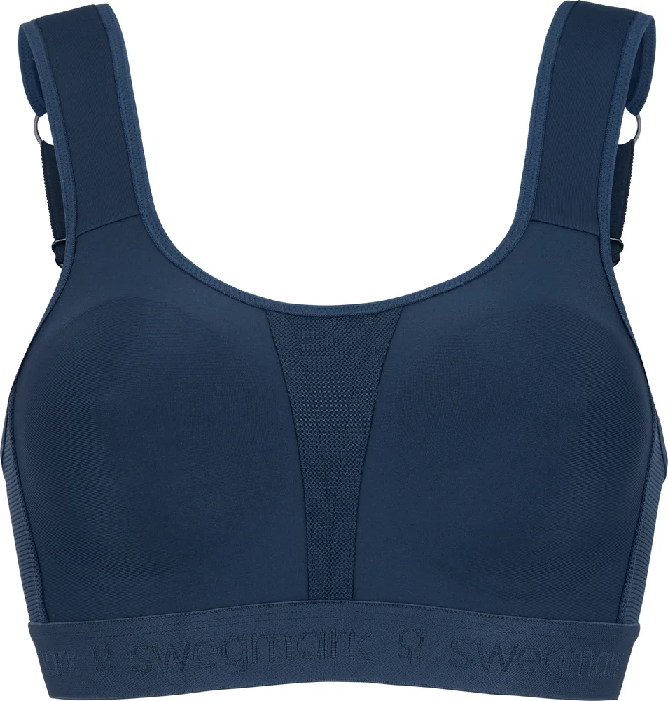 Swegmark Kimberly Iconic Sport Bra Dress Blue v:1903906