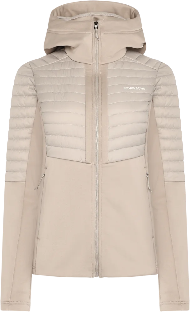 Didriksons Women’s Annema Full Zip 6 Beach Beige v:1094063 Didriksons Women’s Annema Full Zip 6 Beach Beige v:1094063