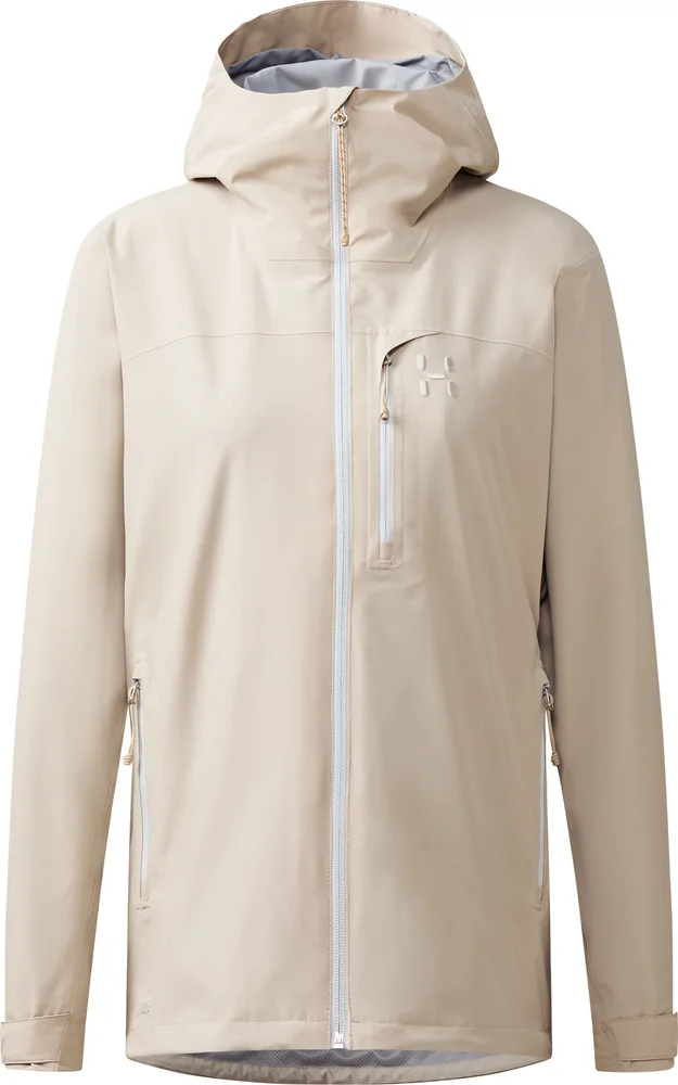 Haglöfs Women’s Ozka Proof Jacket Chalk Beige v:8022223 Haglöfs Women’s Ozka Proof Jacket Chalk Beige v:8022223