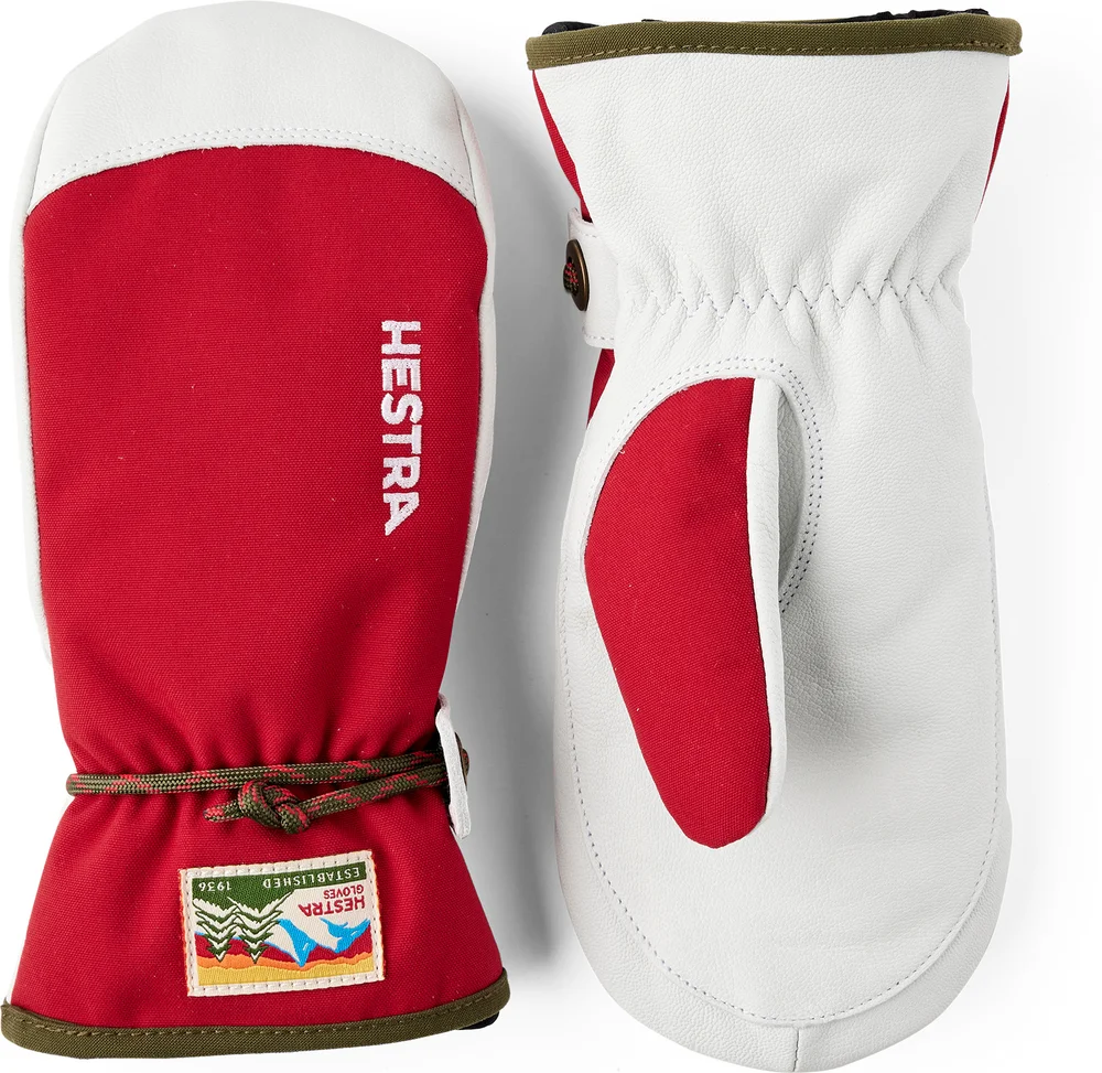 Hestra Kids' Wakayama Jr Mitt Red v:2348349