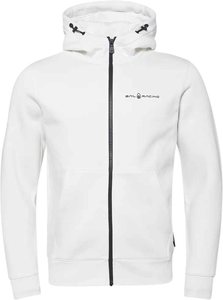 Sail Racing Men’s Bowman Logo Zip Hood Storm White v:7327393 Sail Racing Men’s Bowman Logo Zip Hood Storm White v:7327393