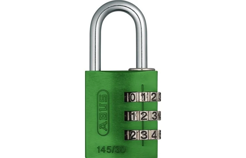 Hengelås ABUS 145/30 Green v:3778539