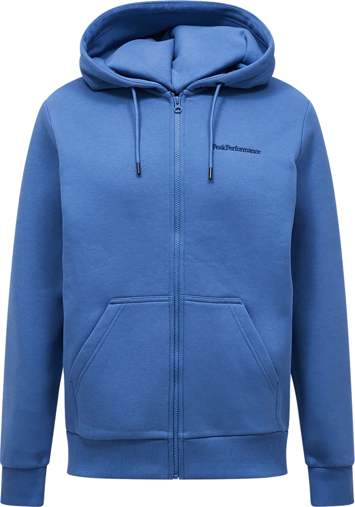 Peak Performance Men's Original Small Logo Zip Summit Sky v:9954668