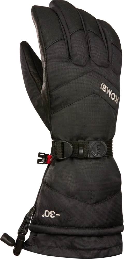 Kombi Women's Aventyr WaterGuard Gloves Black v:6825694