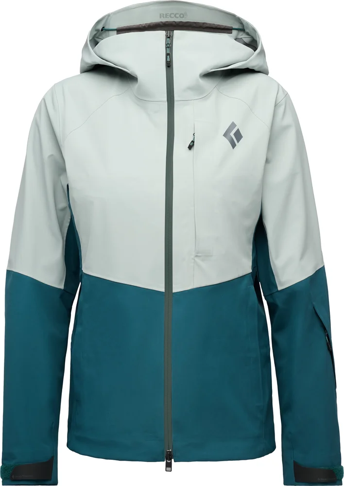 Black Diamond Women's Recon Stretch Shell Agave-deep Woods v:1217537